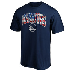 Golden State Warriors Banner Wave T-Shirt sale - Navy cheap