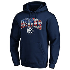 Atlanta Hawks Banner Wave Pullover Hoodie - Navy shop