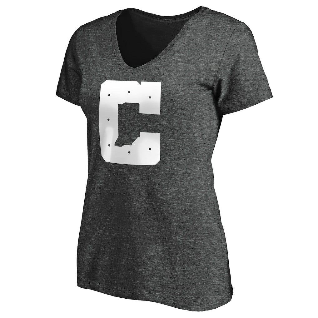 Indianapolis Colts Women's Secondary Logo V-Neck T-Shirt - Heather Gray sale