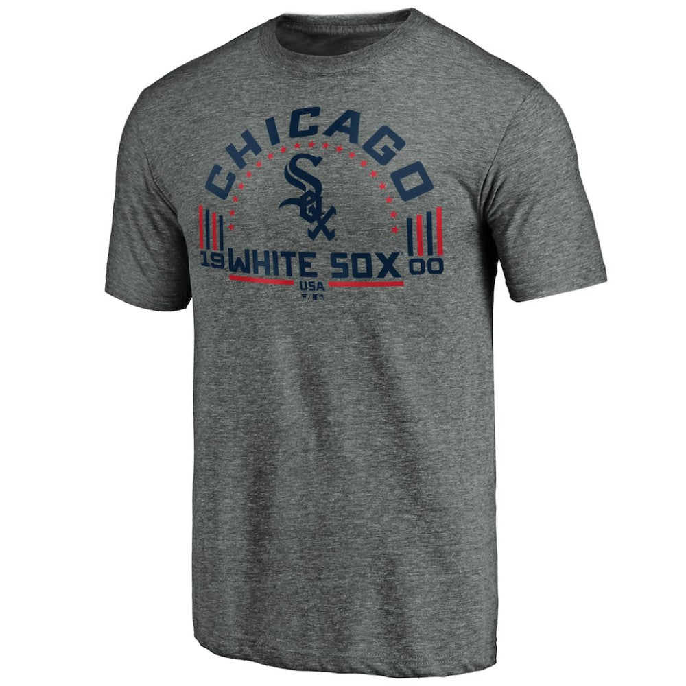 Chicago White Sox Team Freedom Tri-Blend T-Shirt - Gray
