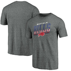 Buffalo Bills Team Freedom Tri-Blend T-Shirt - Gray online
