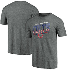 Indianapolis Colts Team Freedom Tri-Blend T-Shirt - Gray outlet
