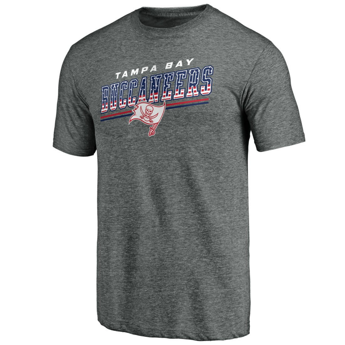 Tampa Bay Buccaneers Team Freedom Tri-Blend T-Shirt - Gray cheap