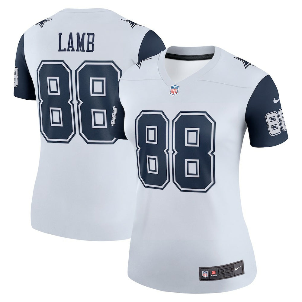 CeeDee Lamb Dallas Cowboys Women's Legend Player Performance Top - White | Nike discount