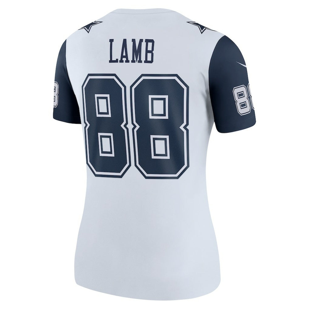 CeeDee Lamb Dallas Cowboys Women's Legend Player Performance Top - White | Nike discount
