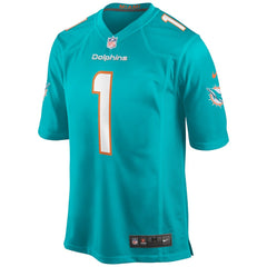 Tua Tagovailoa Miami Dolphins Player Game Jersey - Aqua | Nike discount