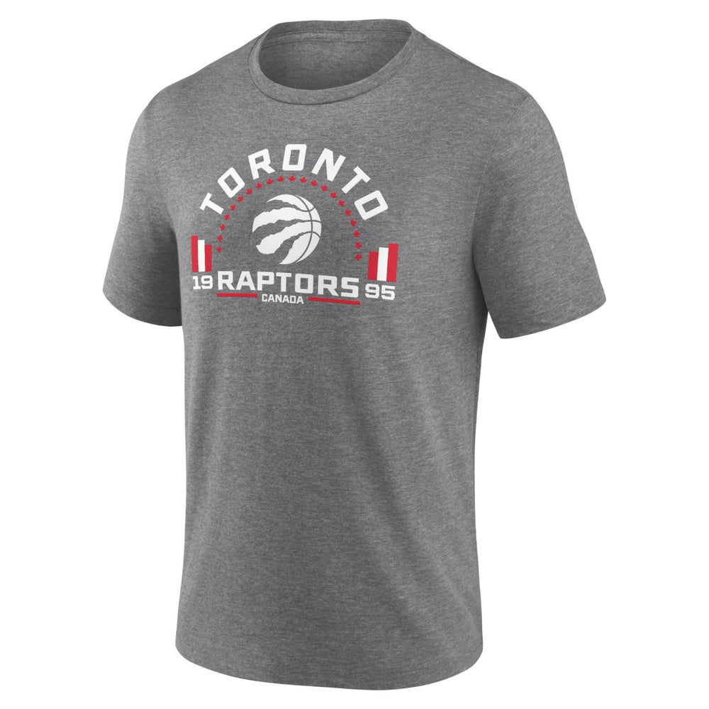 Toronto Raptors Team Freedom Tri-Blend T-Shirt - Gray shop
