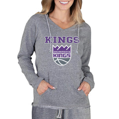 Sacramento Kings Concepts Sport Women's Mainstream Terry Hooded Top - Gray shop