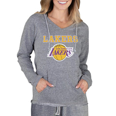 Los Angeles Lakers Concepts Sport Women's Mainstream Terry Hooded Top - Gray online