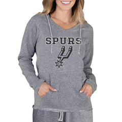 San Antonio Spurs Concepts Sport Women's Mainstream Terry Hooded Top - Gray online