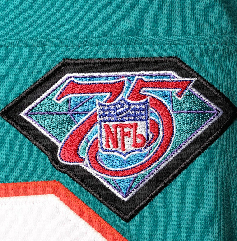 Dan Marino Miami Dolphins Throwback Retired Player Name & Number Long Sleeve Top - Aqua discount