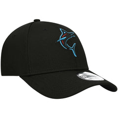 Miami Marlins Clubhouse Alternate 39THIRTY Flex Hat - Black | New Era