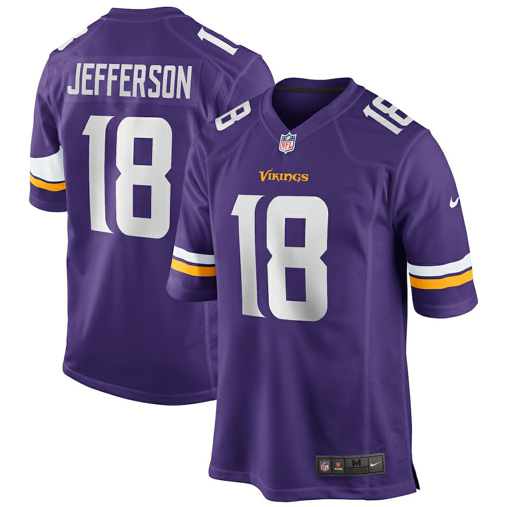 Justin Jefferson Minnesota Vikings Player Game Jersey - Purple | Nike sale