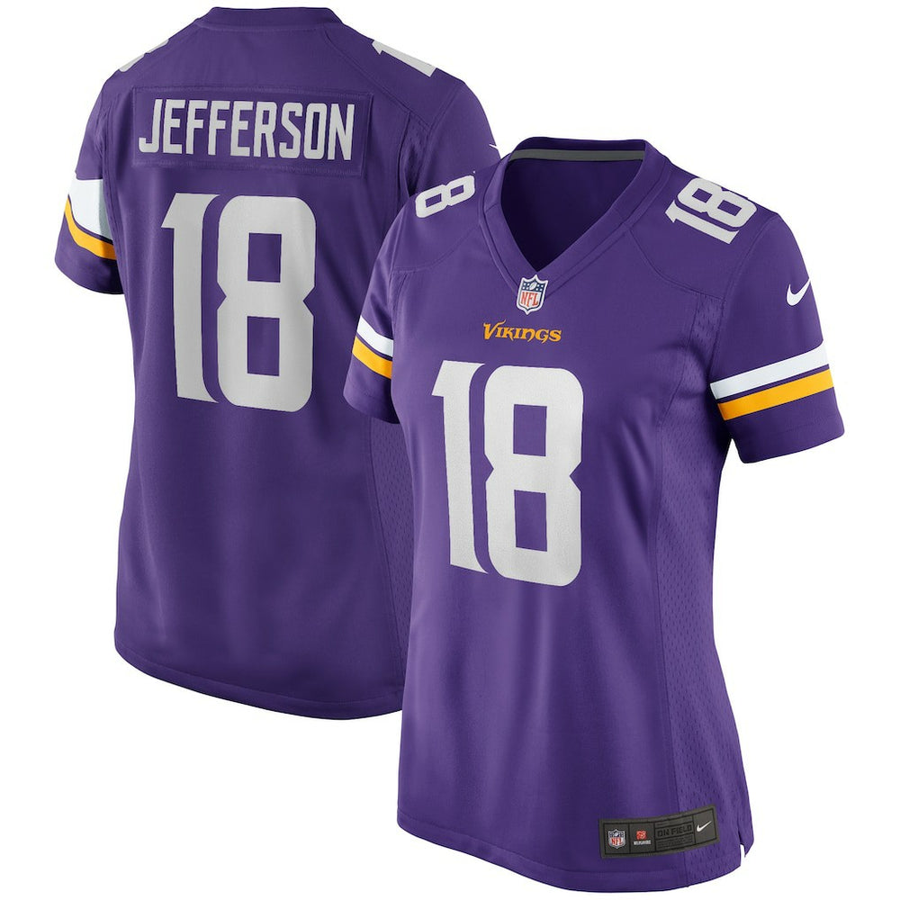 Justin Jefferson Minnesota Vikings Women's Game Jersey - Purple | Nike cheap