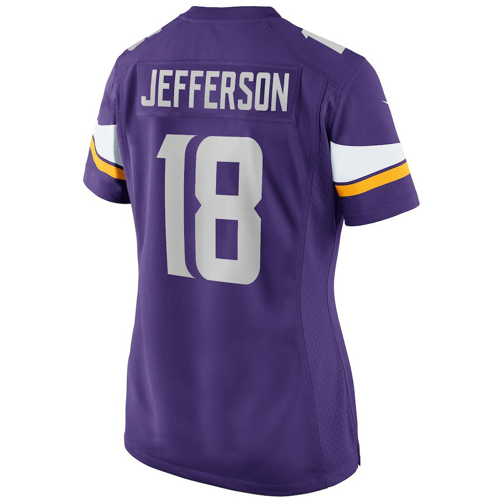 Justin Jefferson Minnesota Vikings Women's Game Jersey - Purple | Nike cheap
