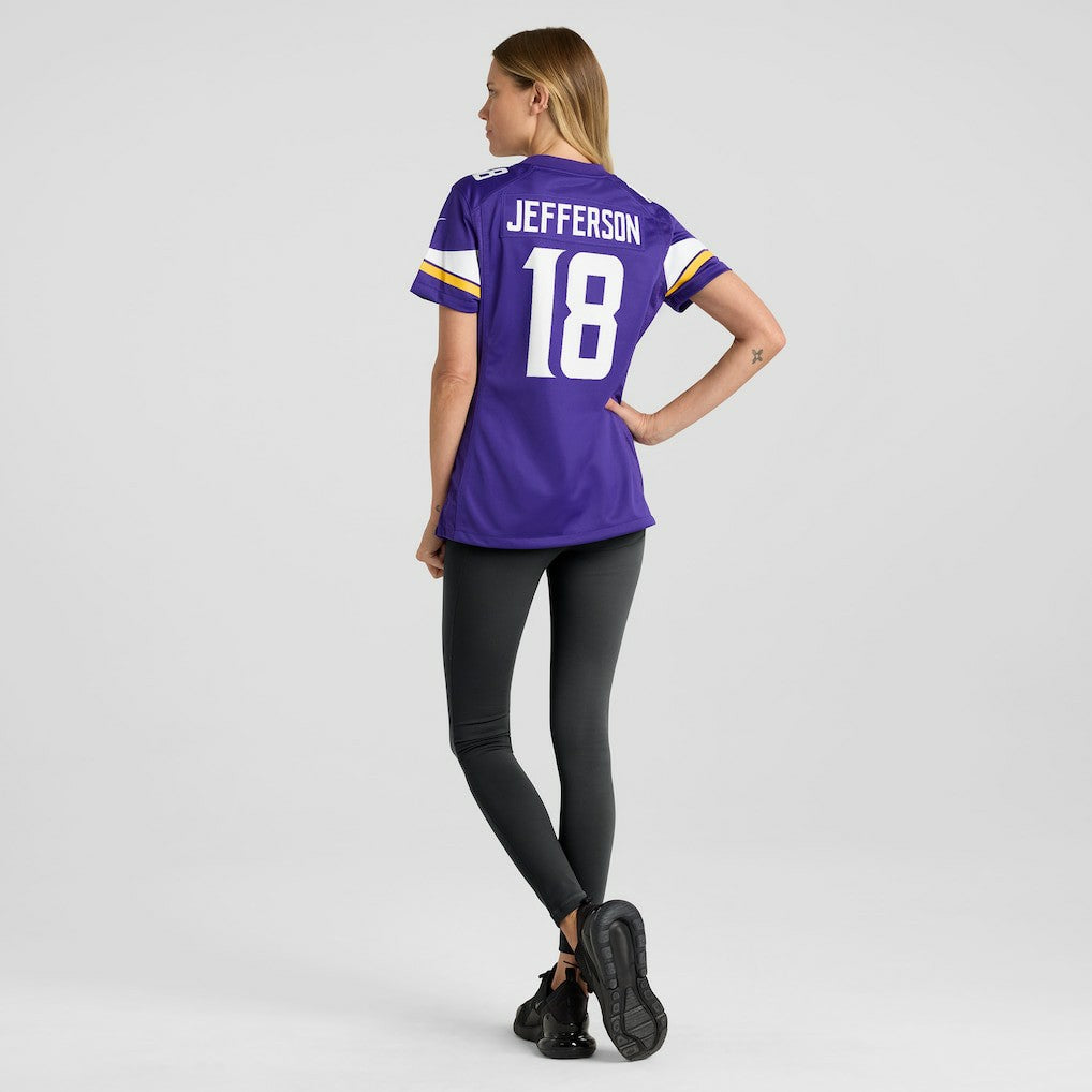 Justin Jefferson Minnesota Vikings Women's Game Jersey - Purple | Nike cheap