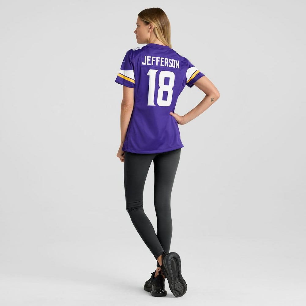Justin Jefferson Minnesota Vikings Women's Game Jersey - Purple | Nike cheap