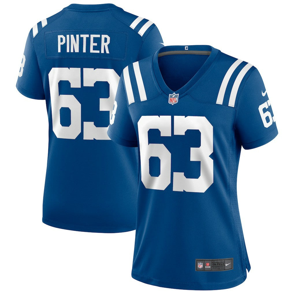 Danny Pinter Indianapolis Colts Women's Game Jersey - Royal | Nike for sale