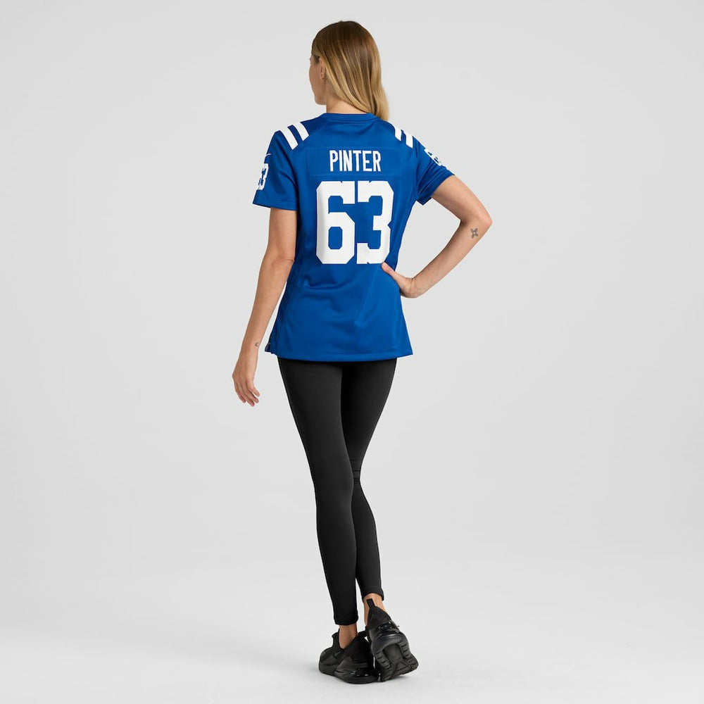 Danny Pinter Indianapolis Colts Women's Game Jersey - Royal | Nike for sale