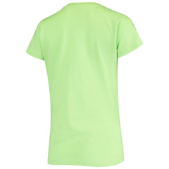 San Francisco Giants Soft as a Grape Women's Script Floral V-Neck T-Shirt - Green