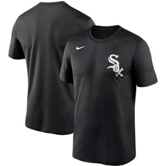 Chicago White Sox Wordmark Legend Performance T-Shirt - Black | Nike