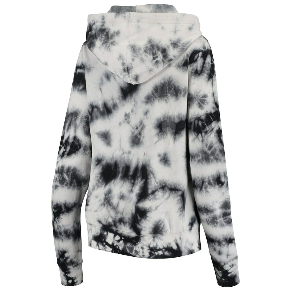 New Orleans Saints New Era Women's Tie Dye Fleece Full-Zip Hoodie - Black online