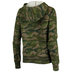 Los Angeles Rams New Era Women's Raglan Full-Zip Hoodie - Camo for sale