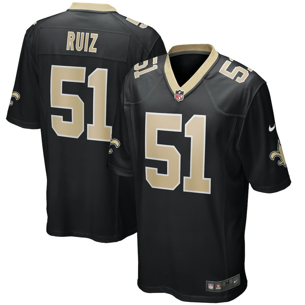 Cesar Ruiz New Orleans Saints Player Game Jersey - Black | Nike on sale