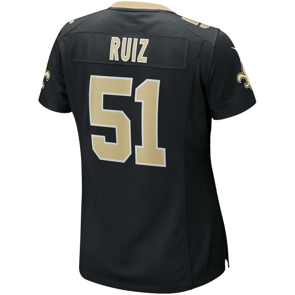 Cesar Ruiz New Orleans Saints Women's Game Jersey - Black | Nike outlet