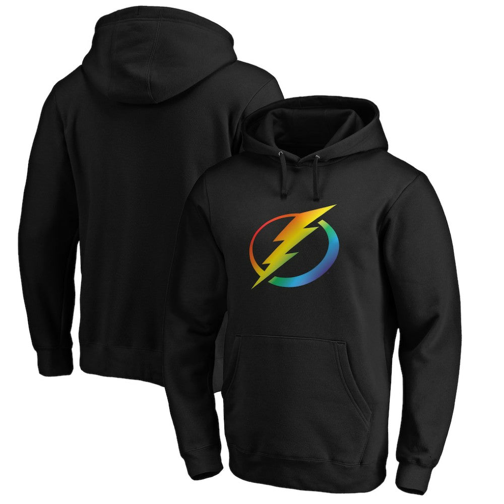 Tampa Bay Lightning Team Pride Logo Pullover Hoodie Black