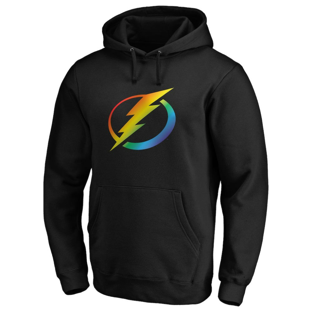 Tampa Bay Lightning Team Pride Logo Pullover Hoodie Black