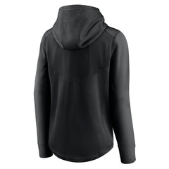 Miami Marlins Women's Authentic Collection Baseball Performance Full-Zip Hoodie - Black | Nike