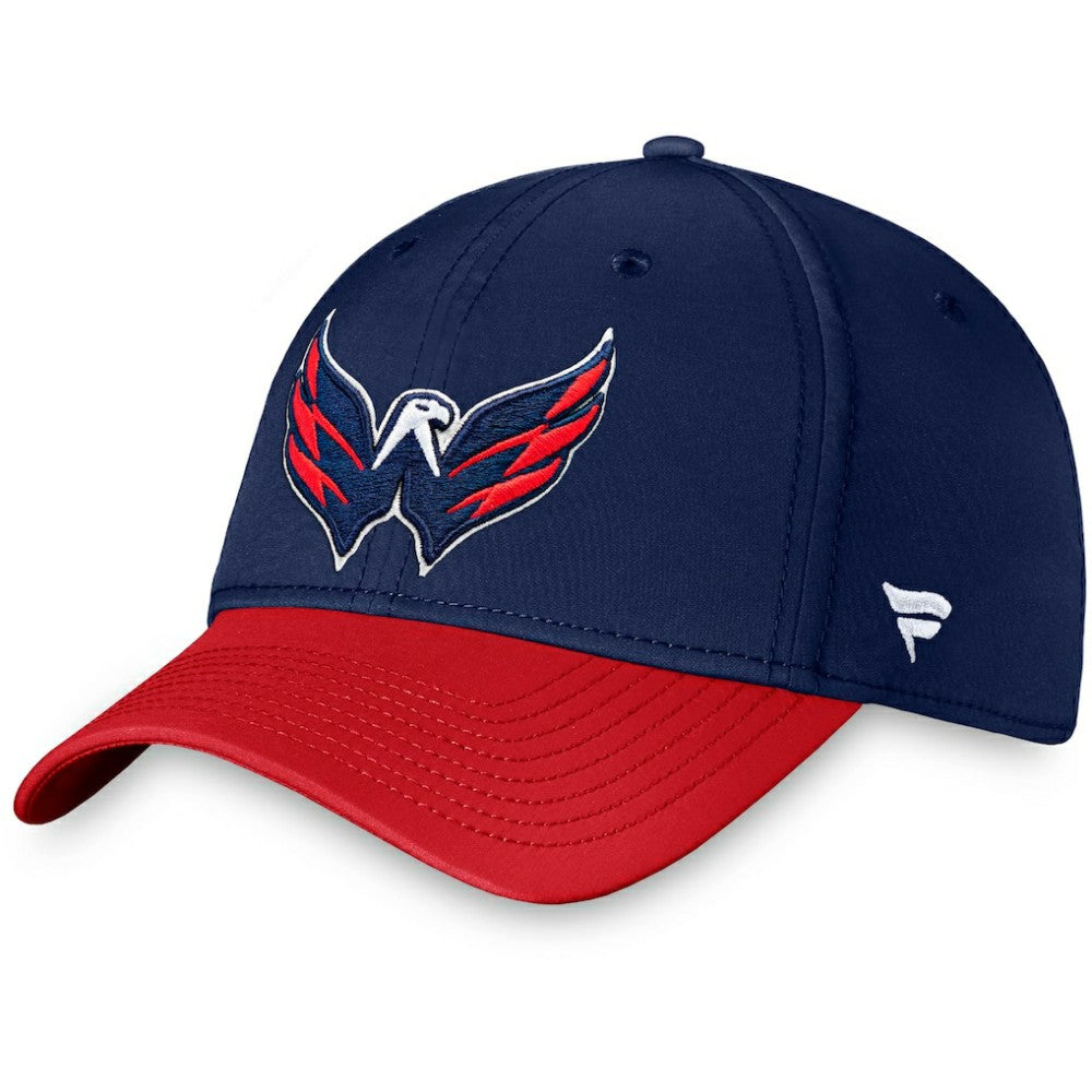 Washington Capitals Fanatics Core Primary Logo Flex Hat Navy
