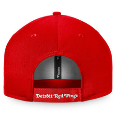 Detroit Red Wings Fanatics Core Adjustable Hat Red