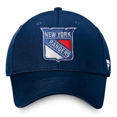 New York Rangers Fanatics Core Adjustable Hat Navy