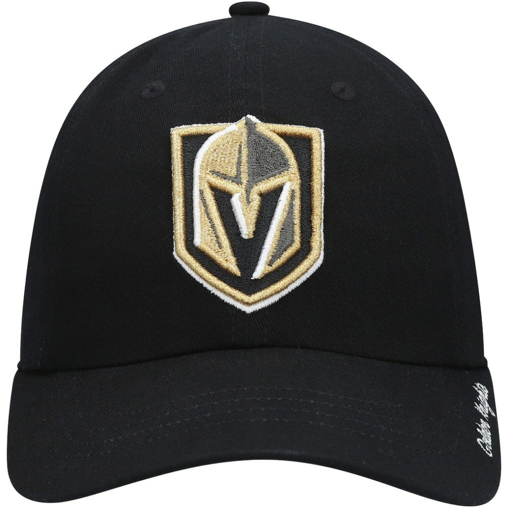 Vegas Golden Knights Fanatics Women's Core Primary Logo Adjustable Hat Black