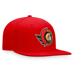 Ottawa Senators Fanatics Core Primary Logo Fitted Hat Red