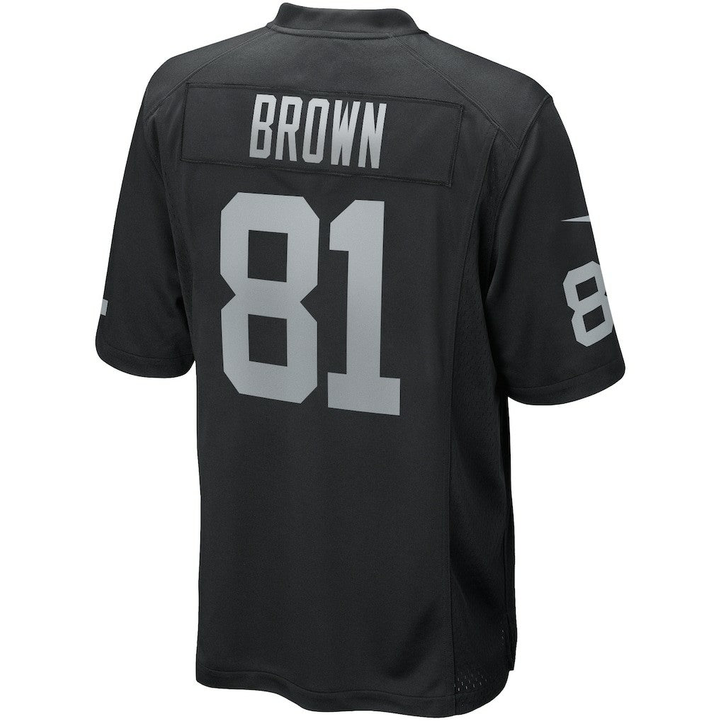 Tim Brown Las Vegas Raiders Game Retired Player Jersey - Black | Nike discount