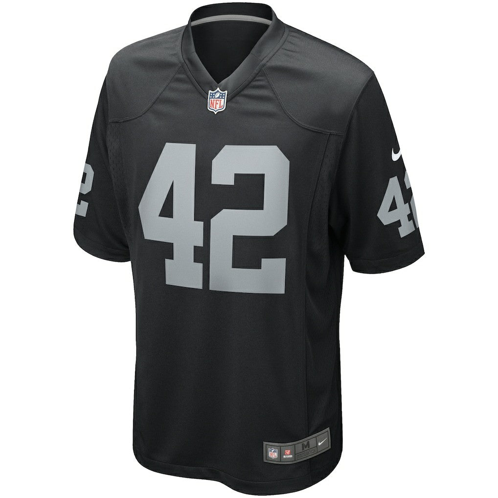 Ronnie Lott Las Vegas Raiders Game Retired Player Jersey - Black | Nike outlet