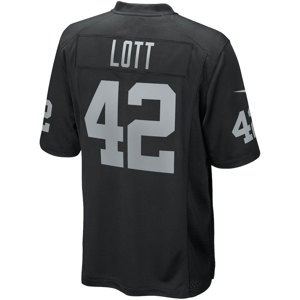 Ronnie Lott Las Vegas Raiders Game Retired Player Jersey - Black | Nike outlet