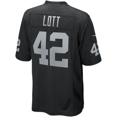 Ronnie Lott Las Vegas Raiders Game Retired Player Jersey - Black | Nike outlet