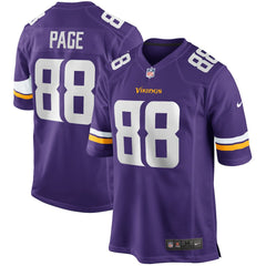 Alan Page Minnesota Vikings Game Retired Player Jersey - Purple | Nike cheap