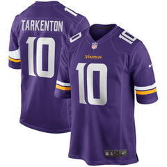 Fran Tarkenton Minnesota Vikings Game Retired Player Jersey - Purple | Nike online