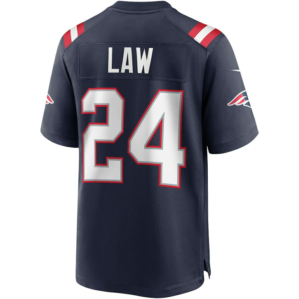 Ty Law New England Patriots Game Retired Player Jersey - Navy | Nike cheap