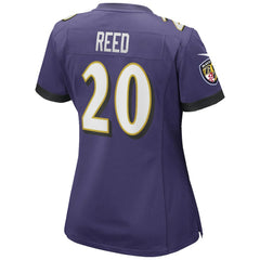 Ed Reed Baltimore Ravens Women's Game Retired Player Jersey - Purple | Nike cheap