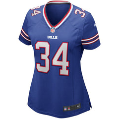 Thurman Thomas Buffalo Bills Women's Game Retired Player Jersey - Royal | Nike discount