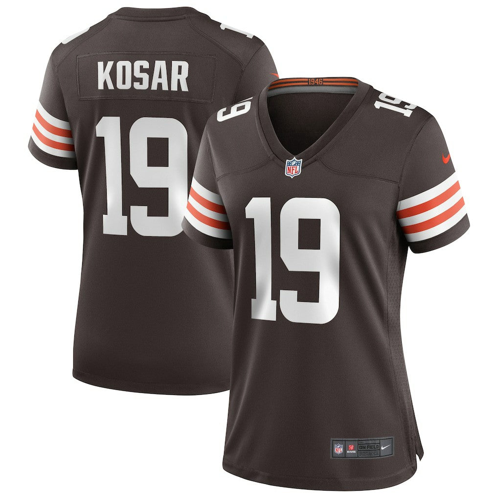 Bernie Kosar Cleveland Browns Women's Game Retired Player Jersey - Brown | Nike on sale