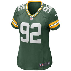 Reggie White Green Bay Packers Women's Game Retired Player Jersey - Green | Nike cheap