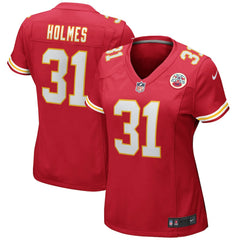 Priest Holmes Kansas City Chiefs Women's Game Retired Player Jersey - Red | Nike discount