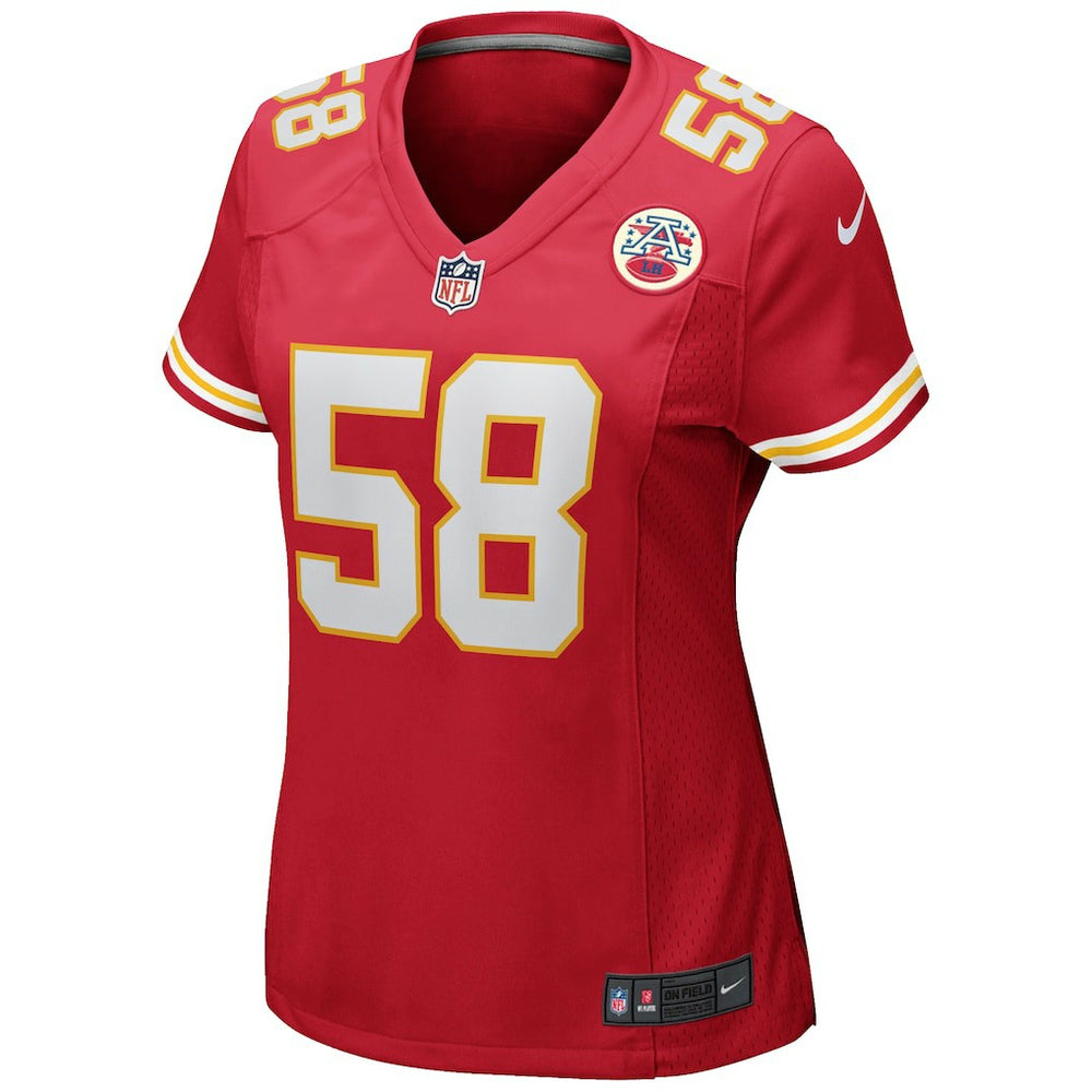Derrick Thomas Kansas City Chiefs Women's Game Retired Player Jersey - Red | Nike cheap